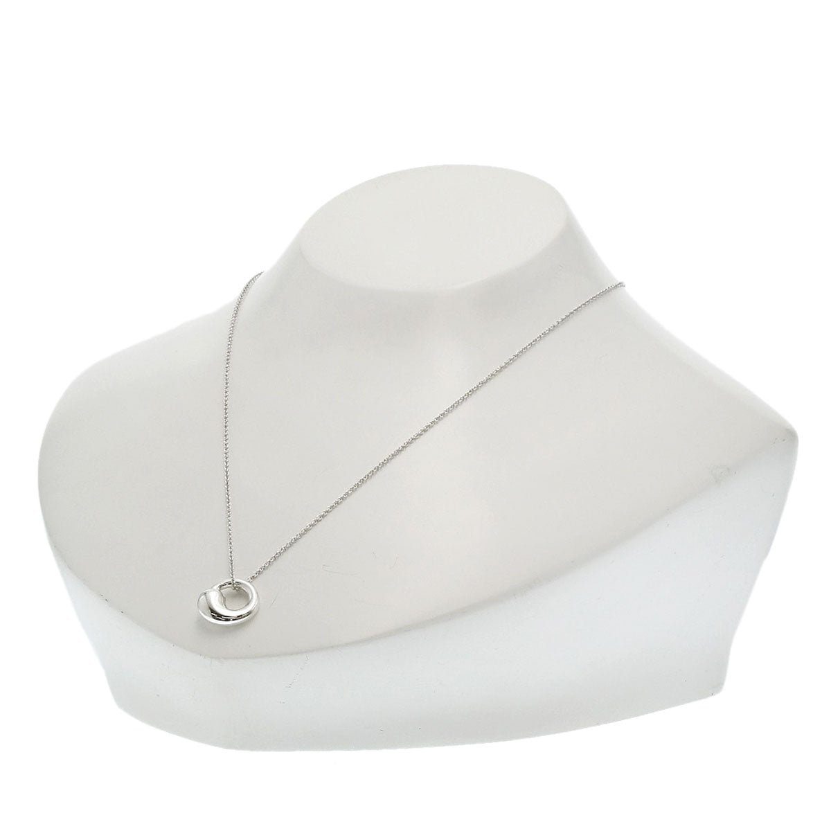 TIFFANY&Co. Eternal circle Necklace Silver Ladies [Used]
