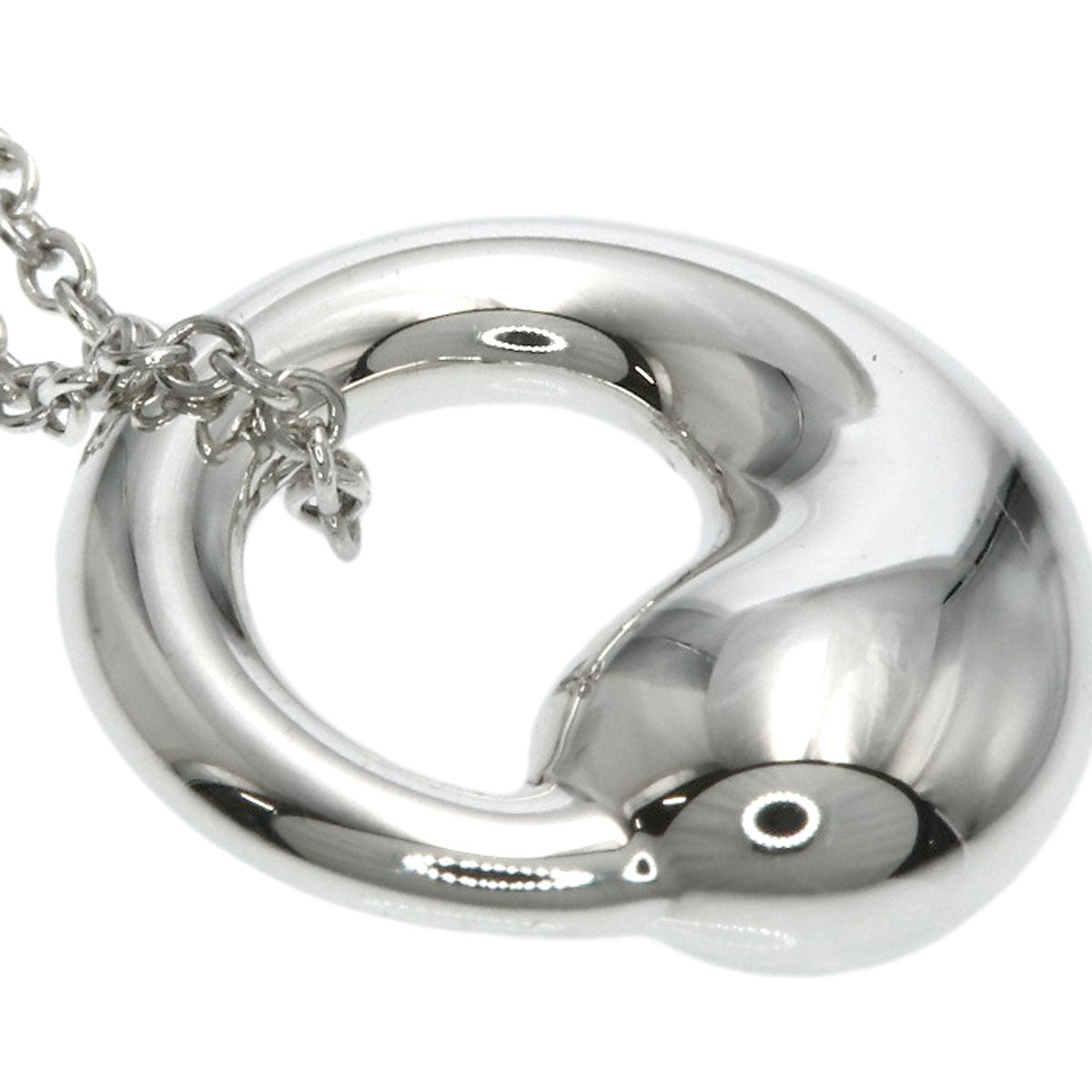 TIFFANY&Co. Eternal circle Necklace Silver Ladies [Used]