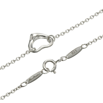 TIFFANY&Co. 3P Triple Open Heart Necklace Silver Ladies [Used]