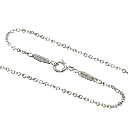 TIFFANY&Co. 3P Triple Open Heart Necklace Silver Ladies [Used]