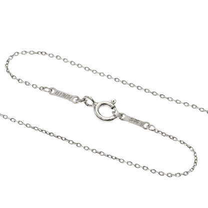 TIFFANY&Co. Open heart Necklace Silver Ladies [Used]