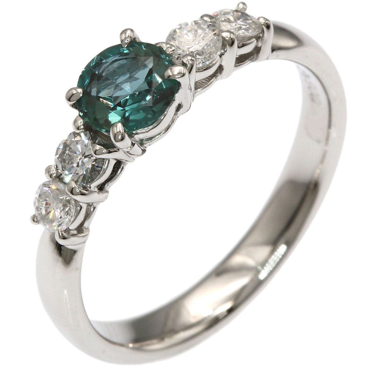 0.56ct Alexandrite Diamond Ring Platinum PT900 4.4g　Ladies