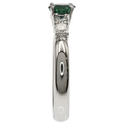 0.56ct Alexandrite Diamond Ring Platinum PT900 4.4g　Ladies