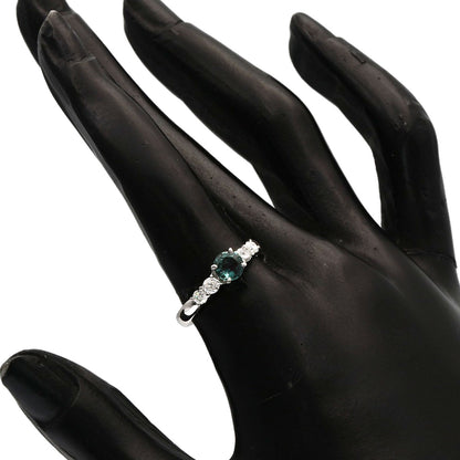 0.56ct Alexandrite Diamond Ring Platinum PT900 4.4g　Ladies