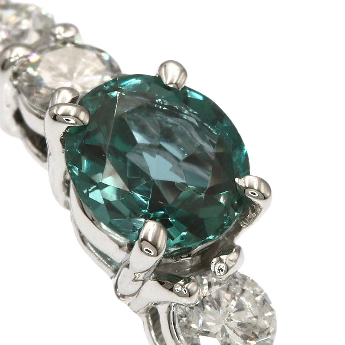 0.56ct Alexandrite Diamond Ring Platinum PT900 4.4g　Ladies