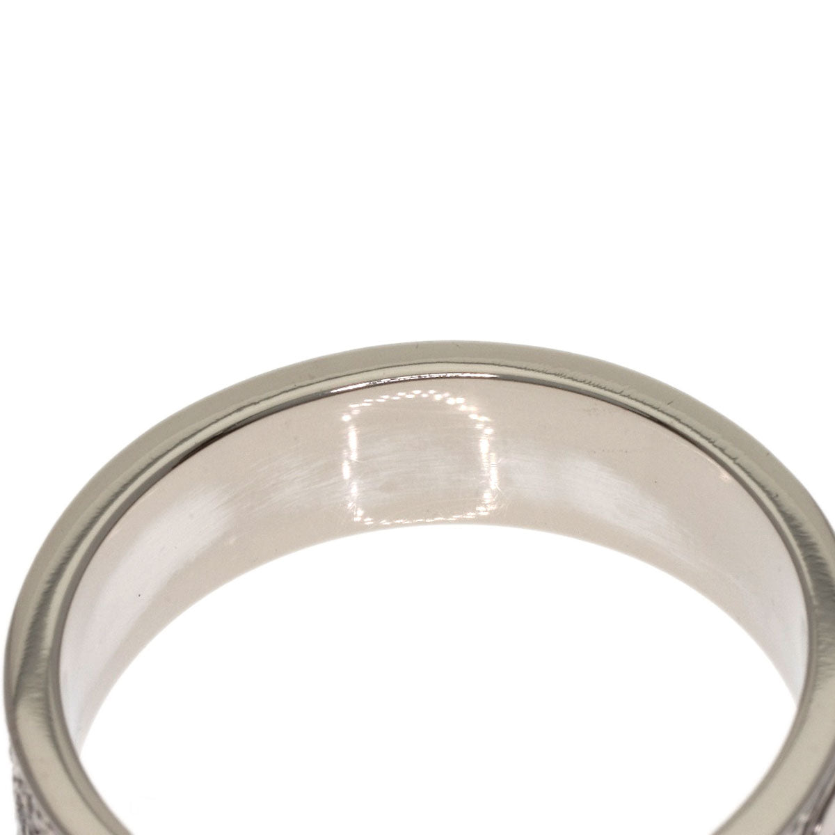 CARTIER Love Ring After Diamond #55 Ring K18 White Gold Ladies [Used]