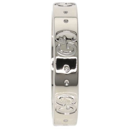 GUCCI Icon #14 Ring K18 White Gold Ladies [Used]