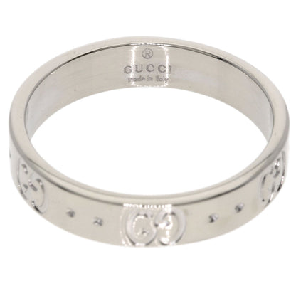 GUCCI Icon #14 Ring K18 White Gold Ladies [Used]