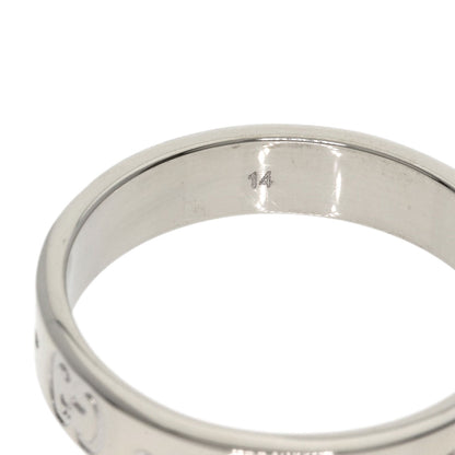 GUCCI Icon #14 Ring K18 White Gold Ladies [Used]