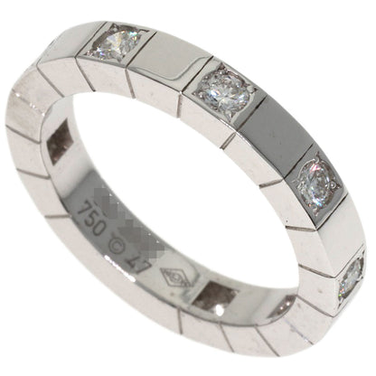 CARTIER Raniere Half Diamond #47 Ring K18 White Gold Ladies [Used]