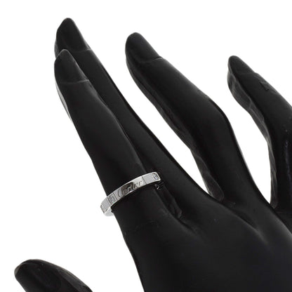 CARTIER Raniere Half Diamond #47 Ring K18 White Gold Ladies [Used]