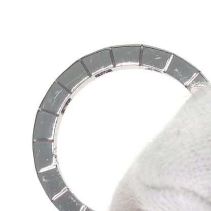 CARTIER Raniere Half Diamond #47 Ring K18 White Gold Ladies [Used]