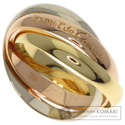 CARTIER Trinity #53 Ring K18 Yellow Gold 18K Pink GoldLadies [Used]