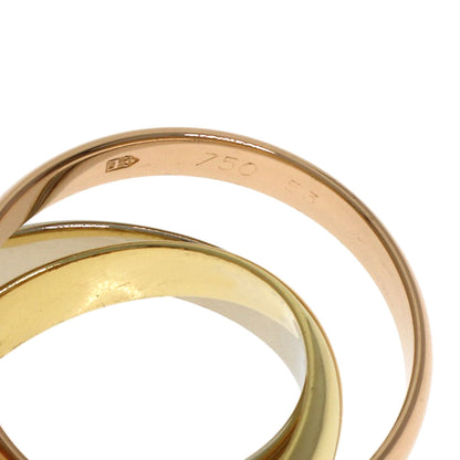 CARTIER Trinity #53 Ring K18 Yellow Gold 18K Pink GoldLadies [Used]