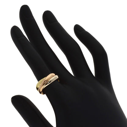 CARTIER Trinity #51 Ring K18 Yellow Gold 18K Pink GoldLadies [Used]