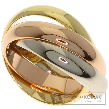 CARTIER Trinity MM #49 Ring K18 Yellow Gold 18K Pink GoldLadies [Used]