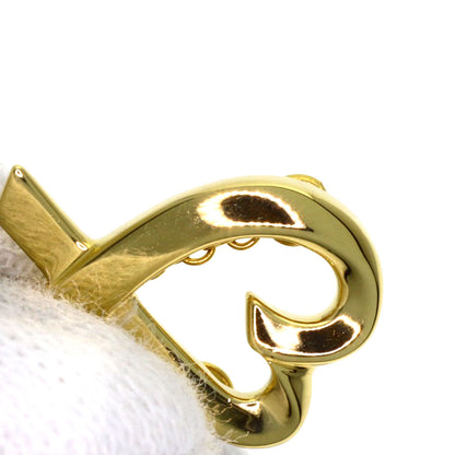 TIFFANY&Co. Loving heart Necklace K18 Yellow Gold Ladies [Used]