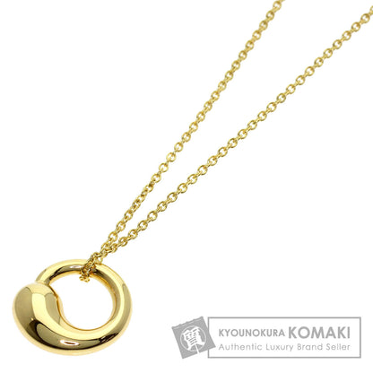 TIFFANY&Co. Eternal circle Necklace K18 Yellow Gold Ladies [Used]