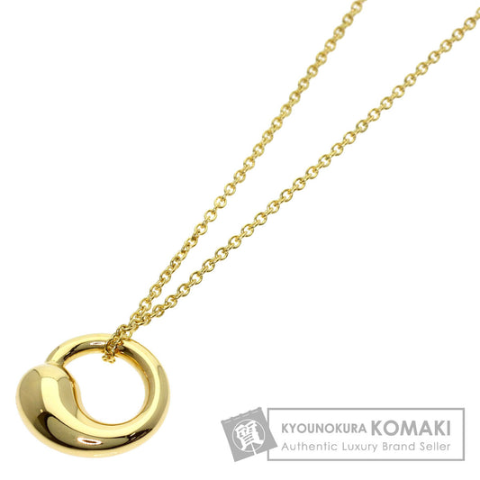 TIFFANY&Co. Eternal circle Necklace K18 Yellow Gold Ladies [Used]