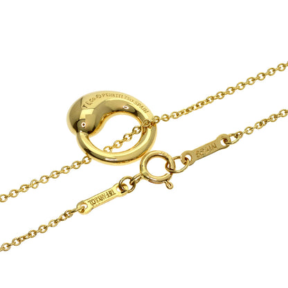 TIFFANY&Co. Eternal circle Necklace K18 Yellow Gold Ladies [Used]