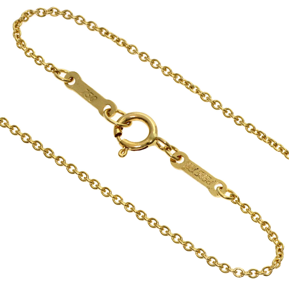 TIFFANY&Co. Eternal circle Necklace K18 Yellow Gold Ladies [Used]