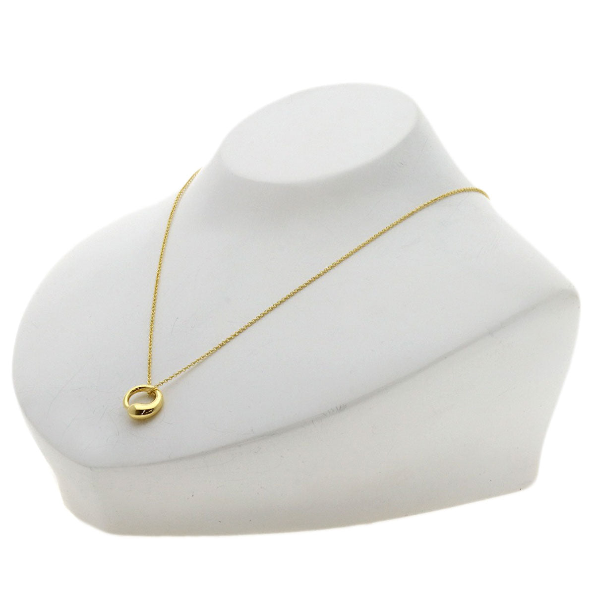 TIFFANY&Co. Eternal circle Necklace K18 Yellow Gold Ladies [Used]