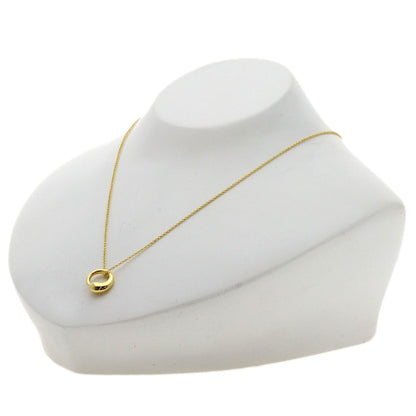TIFFANY&Co. Eternal circle Necklace K18 Yellow Gold Ladies [Used]