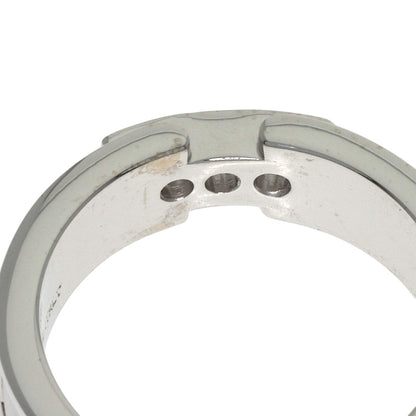 TIFFANY&Co. Atlas 3P Diamond Ring K18 White Gold Ladies [Used]