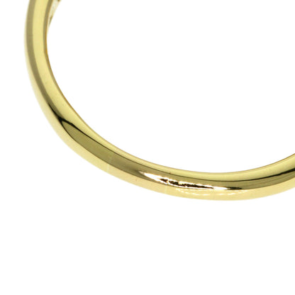 TIFFANY&Co. ribbon Ring K18 Yellow Gold Ladies [Used]