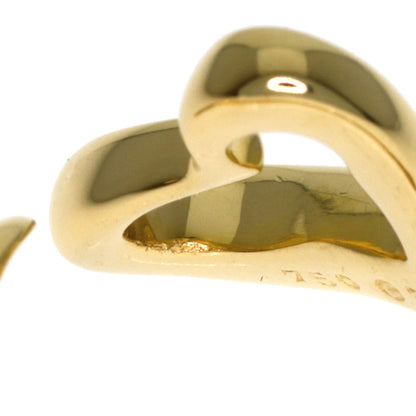 TIFFANY&Co. Open heart Ring K18 Yellow Gold Ladies [Used]