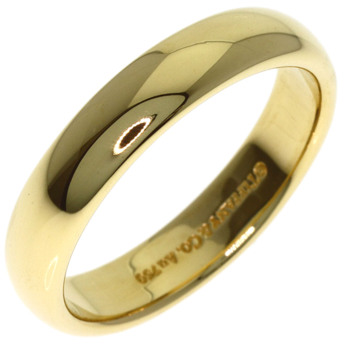 TIFFANY&Co. Wedding Ring K18 Yellow Gold Ladies [Used]