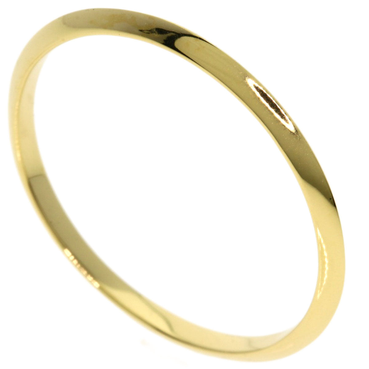 TIFFANY&Co. Knife edge Ring K18 Yellow Gold Ladies [Used]