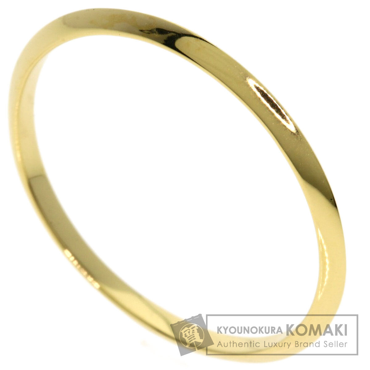 TIFFANY&Co. Knife edge Ring K18 Yellow Gold Ladies [Used]