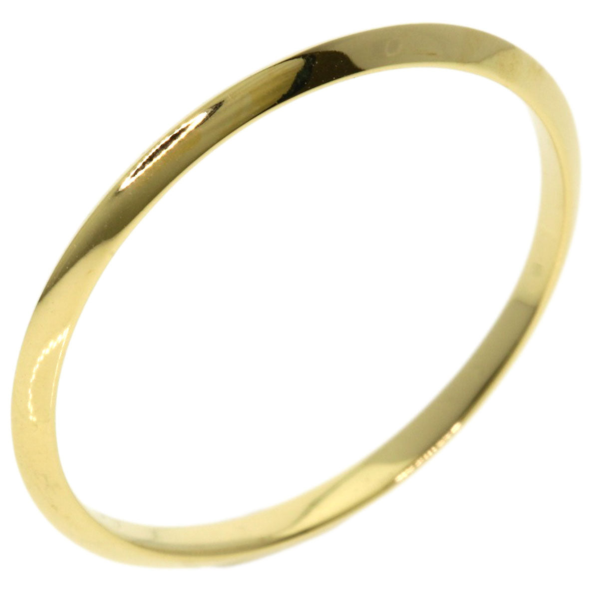 TIFFANY&Co. Knife edge Ring K18 Yellow Gold Ladies [Used]