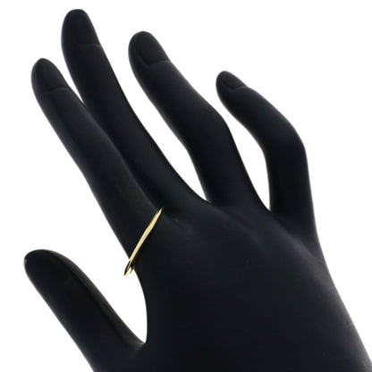 TIFFANY&Co. Knife edge Ring K18 Yellow Gold Ladies [Used]
