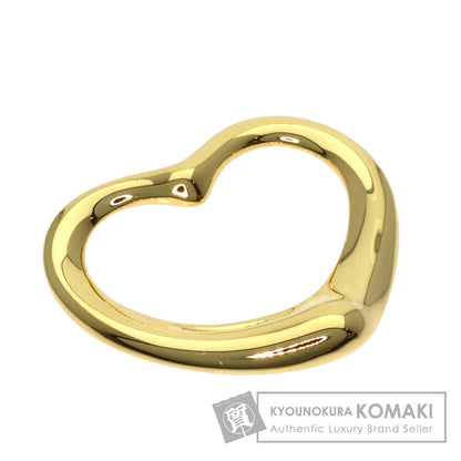 TIFFANY&Co. Open heart Pendant top K18 Yellow Gold Ladies [Used]