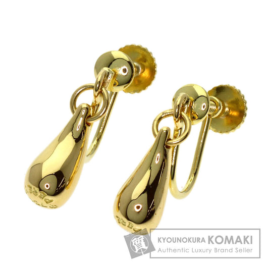 TIFFANY&Co. teardrop Earring K18 Yellow Gold Ladies [Used]