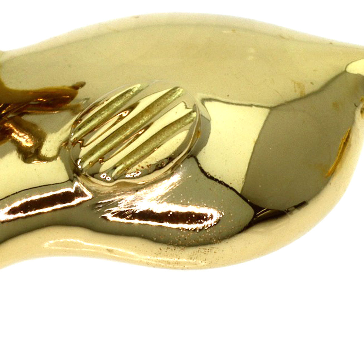 TIFFANY&Co. Leaf motif Earring K18 Yellow Gold Ladies [Used]