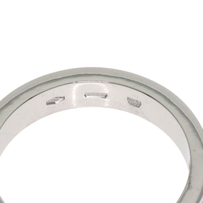 BVLGARI Double logo Diamond Ring K18 White Gold Ladies [Used]
