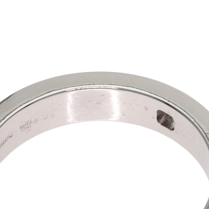 BVLGARI Double logo Diamond Ring K18 White Gold Ladies [Used]
