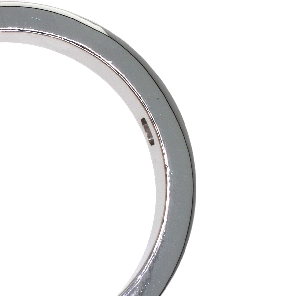 BVLGARI Double logo Diamond Ring K18 White Gold Ladies [Used]