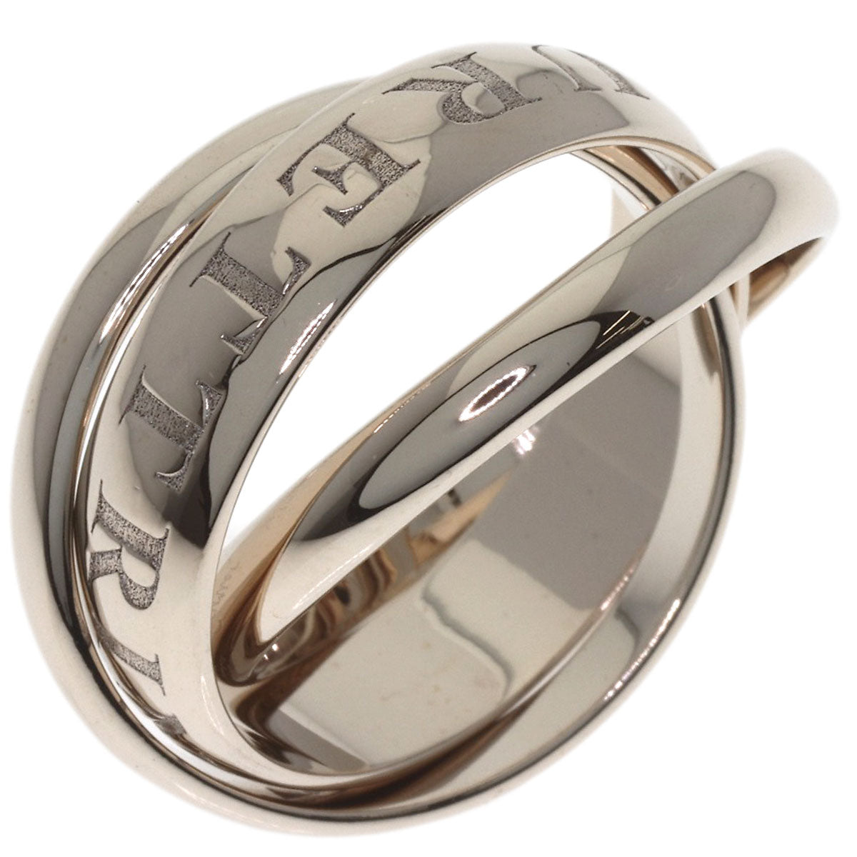 CARTIER Trinity #57 Ring K18 White Gold Ladies [Used]