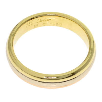 CARTIER Three colors # 53 Ring K18 Yellow Gold 18K Pink GoldLadies [Used]