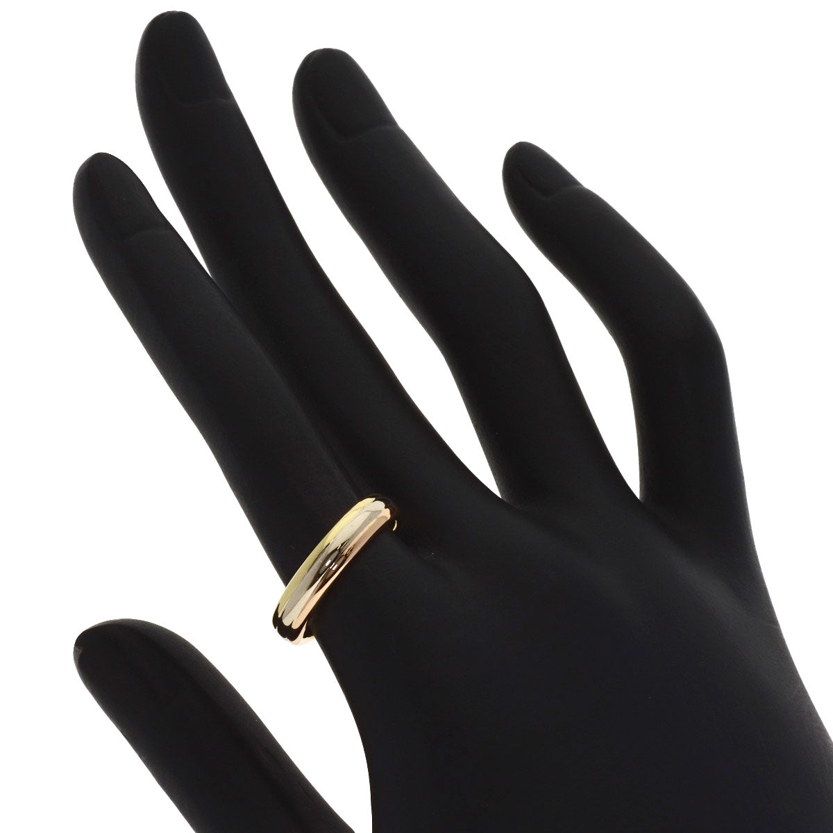 CARTIER Three colors # 53 Ring K18 Yellow Gold 18K Pink GoldLadies [Used]