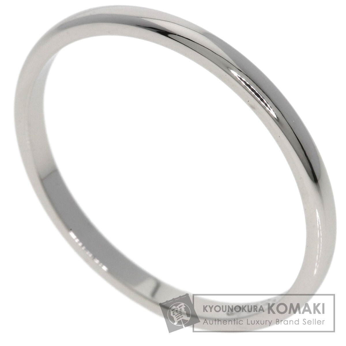 CARTIER Wedding #61 Ring Platinum PT950 Ladies [Used]