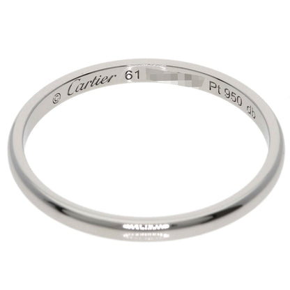 CARTIER Wedding #61 Ring Platinum PT950 Ladies [Used]