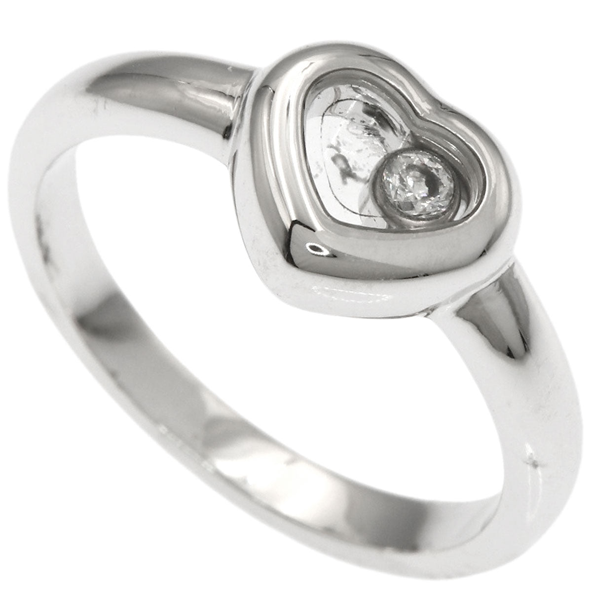 Chopard Happy diamond Ring K18 White Gold Ladies [Used]