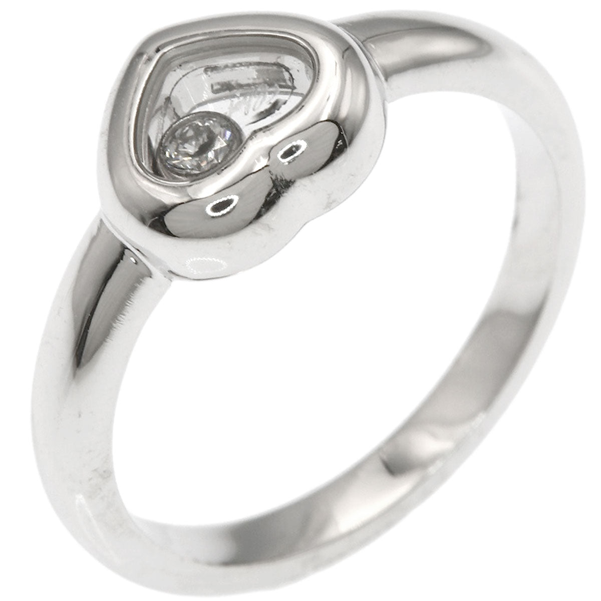 Chopard Happy diamond Ring K18 White Gold Ladies [Used]