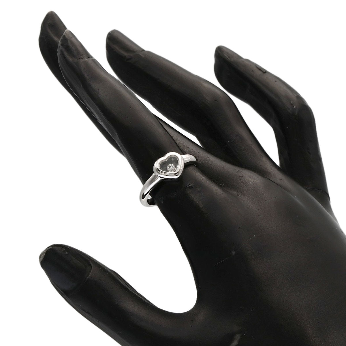 Chopard Happy diamond Ring K18 White Gold Ladies [Used]