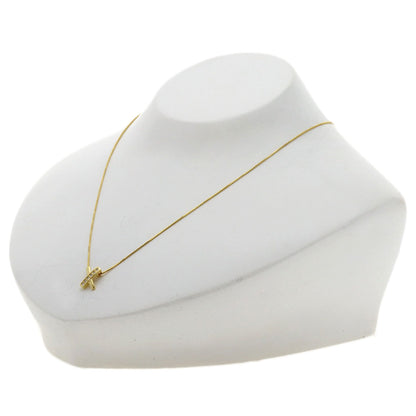 TASAKI Diamond Necklace K18 Yellow Gold Ladies [Used]